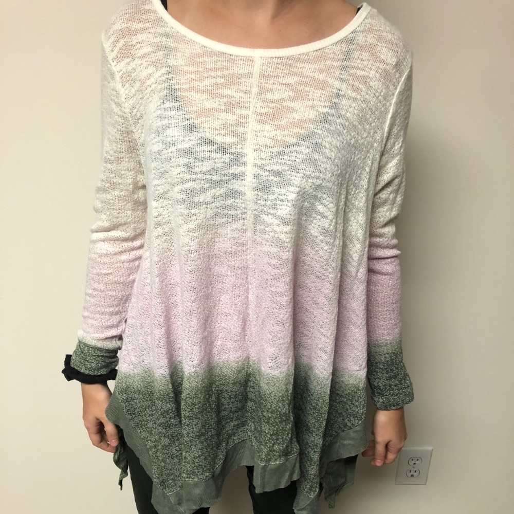 Ombré top! Never been worn